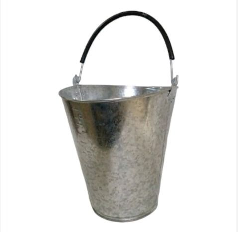 BALDE GALVANIZADO OVALADO LEITE N10 10LTS.(SAO FRANCISCO)