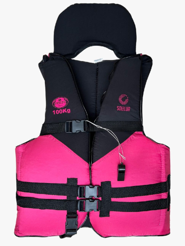 COLETE SALVA VIDAS ROSA 100KG (SOL E LUA)