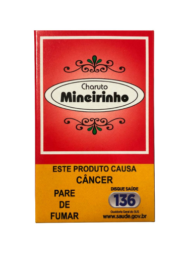 CHARUTO MINEIRINHO CARTEIRA C/ 10 UN