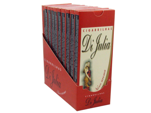 CIGARRILHA DIJULIA COM PIT. CARTEIRAS 10x5 - NAT.