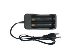 CARREGADOR PILHA 3.7V LANTERNA SWAT LPJ18650 LPJ-A02