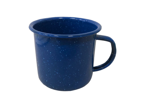 CANECA ESMALTADA COLORIDA BC 8CM GDE ID-7017P PRIM.LINHA