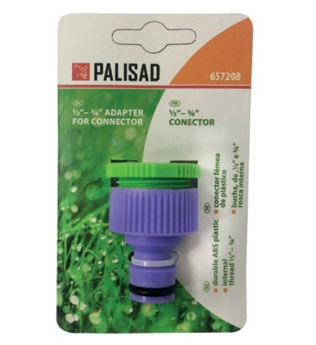 CONECTOR FEMEA PLAST. C/ BUCHA JARDINAGEM 657208 - PALISAD