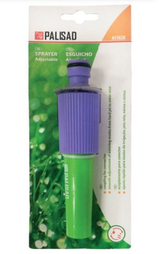 ESGUICHO AJUSTAVEL SIMPLES JARDINAGEM 651828 - PALISAD