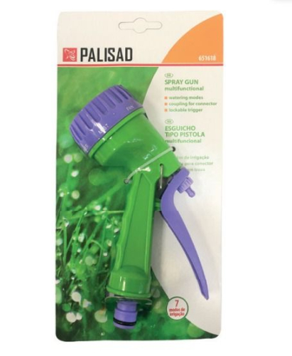 ESGUICHO AJUST. PISTOLA C/7 POSIC. JARDINAGEM 651618 PALISAD