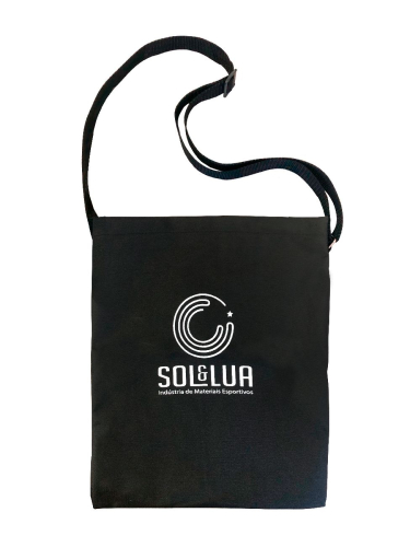 BORNAL SIMPLES CAMPING PESCA PRETO SOL E LUA 36x29CM