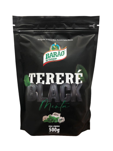 ERVA TERERE BARAO PREMIUM MENTA BLACK 500g