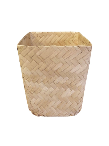 CESTO CACHEPO PALHA GROSSA CRISTAL TAM. P 8x7cm 314 PC C/6