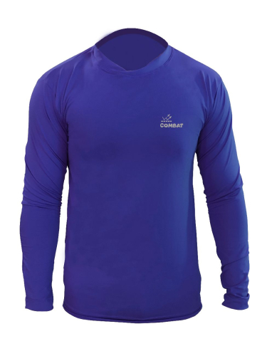 CAMISA PESCA C/ PROTECAO UV C/REPELENTE AZUL - G