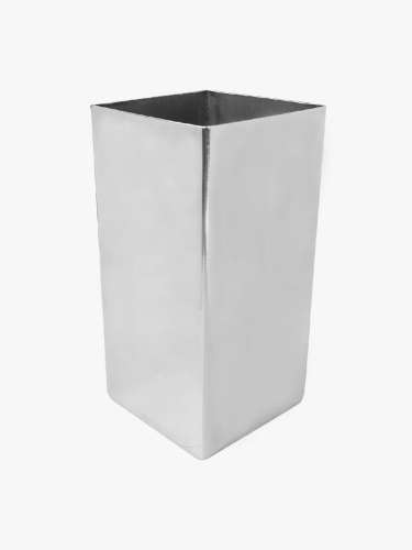 COPO TERERE INOX QUADRADO POLIDO 270ML - CIQ-POL