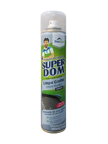 LIMPA GRELHA SUPER AEROSOL - LATA 300ml