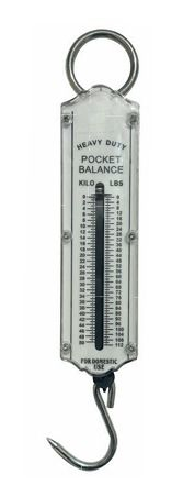 BALANCA METAL C/GANCHO 50Kg ID-2072B (IDEA)