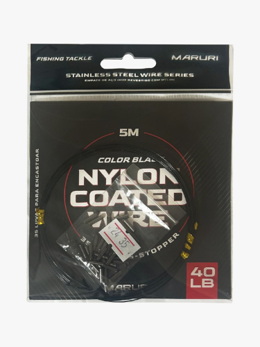 CABO ACO FLEXIVEL 90 Lbs C/5MTS BLACK MARURI