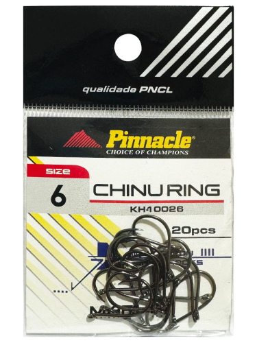 ANZOL PINNACLE CHINU BLACK N 6 CARTELA C/20UN