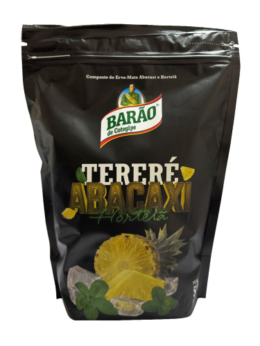 ERVA TERERE BARAO PREMIUM ABACAXI C/ HORTELA 500g