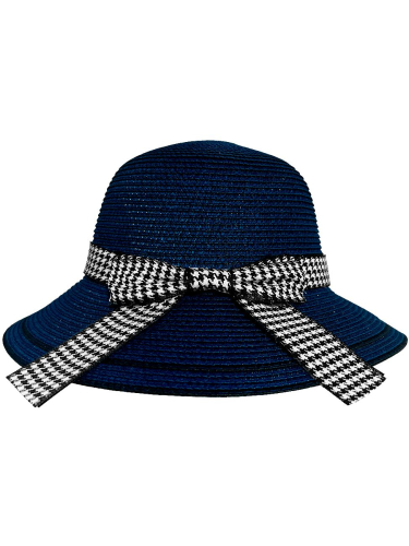 CHAPEU FEMININO RETRO AZUL LACO ID-8165C - IDEA