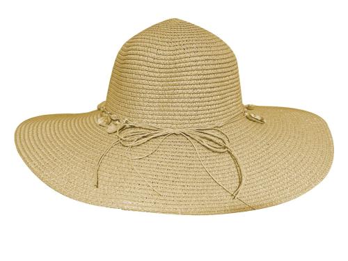 CHAPEU FEMININO MADAME BEGE CONCHA ID-8164C - IDEA