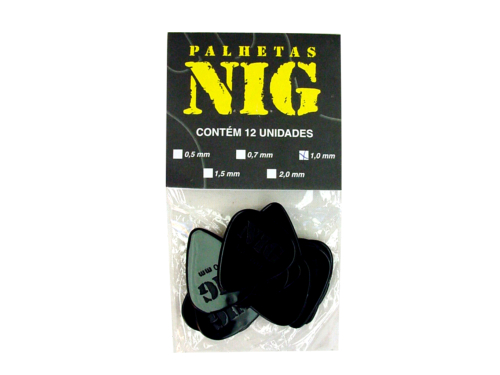PALHETA NIG PRETA 1,00mm PN-100 PC C/12