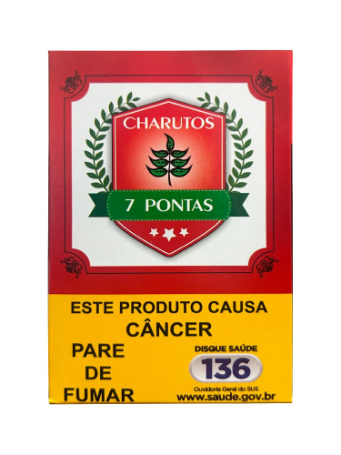 CHARUTO 7 PONTAS PACOTE C/100 (BOX)