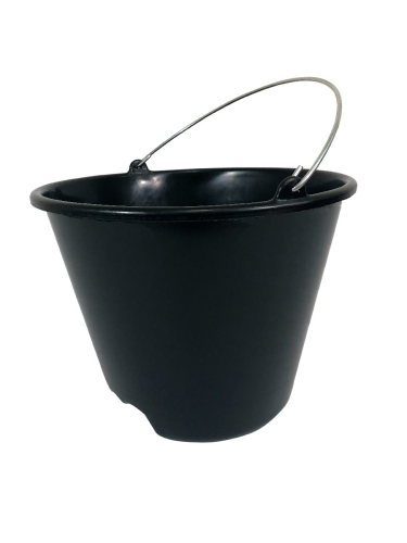 BALDE PLASTICO PEDREIRO 12 LITROS REFORC. - REF: BC12PM