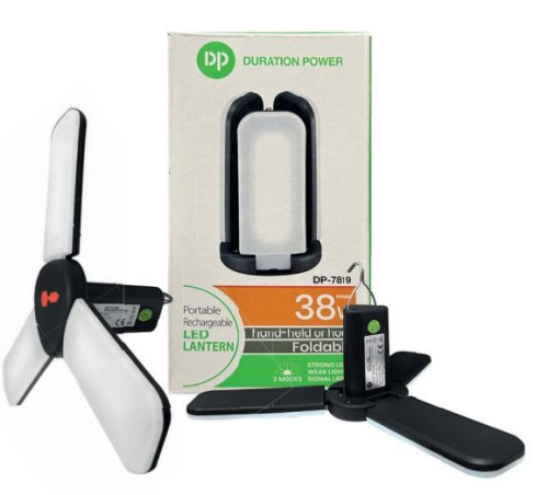 LAMPIAO ARTICULADO REC.GANCHO 3 MODOS 38 WATS DP-7819