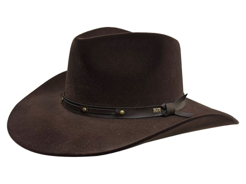 CHAPEU LUXO G.L. MARROM TAM. P(55)