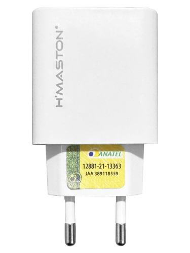 CARREGADOR CELULARES USB DUPLO 4.1A TURBO Y62-4