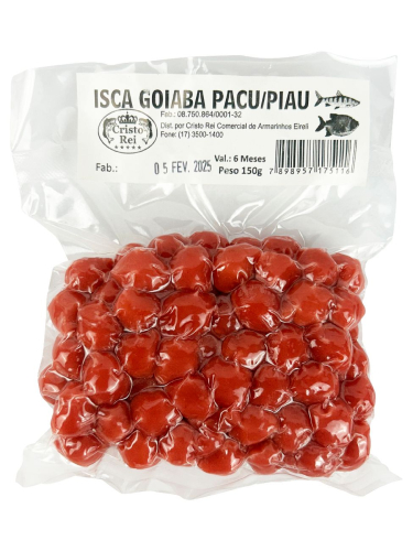 MASSA BOLINHA PEQ. PESCA 150g PACU/PIAU GOIABA JUNIO BILL