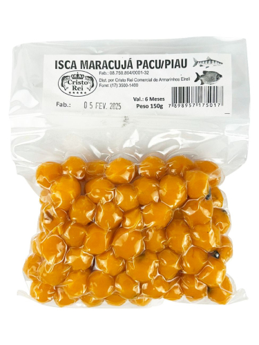 MASSA BOLINHA PEQ. PESCA 150g PACU/PIAU MARACUJA JUNIO BILL