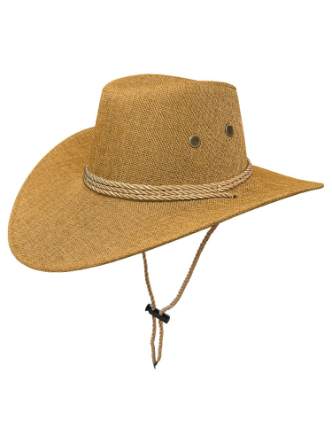 CHAPEU AVENTUREIRO MARROM CLARO ID-5148C - IDEA