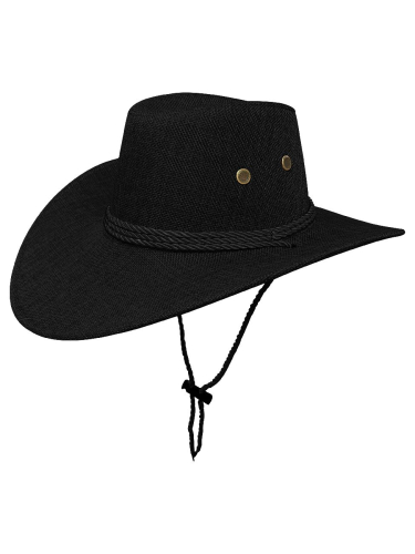 CHAPEU AVENTUREIRO PRETO ID-5148C - IDEA
