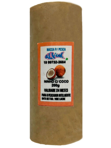 MASSA PESCA ALVIM C/ NINHO C/ COCO - 200g