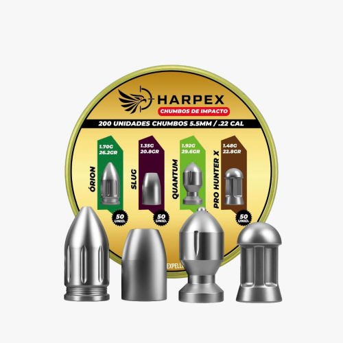 CHUMBINHO HARPEX MIX 4 ORION/SLUG/QUANTU./PRO H.IMPACT 200UN