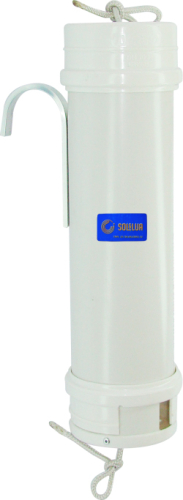 TRATADOR CANO PVC 35 X 7,5cm FINO C/ALCA (SOL E LUA)