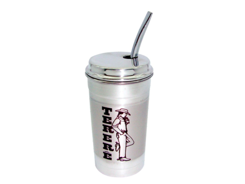 COPO ALUMINIO TERERE C/TPA/BOMBA 300ml - ESTAMPAS