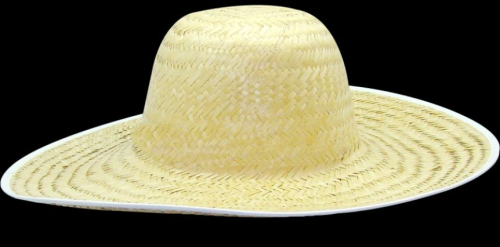 CHAPEU PALHA SIMPLES GIGANTINHO REF.125 PC C/6UN