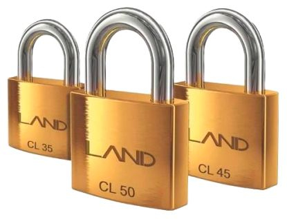 CADEADO LAND METAL LATAO CL NACIONAL 50mm