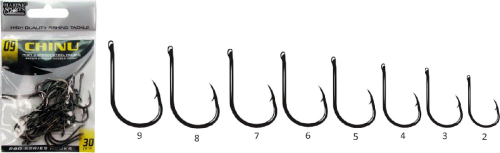 ANZOL MARINE CHINU BLACK N 8 CT C/30