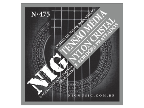 ENCORDOAMENTO NIG N-475 VIOLAO NYLON CRISTAL