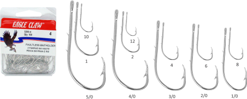 ANZOL EAGLE CLAW NIQ. 3200 N 6 CX C/50