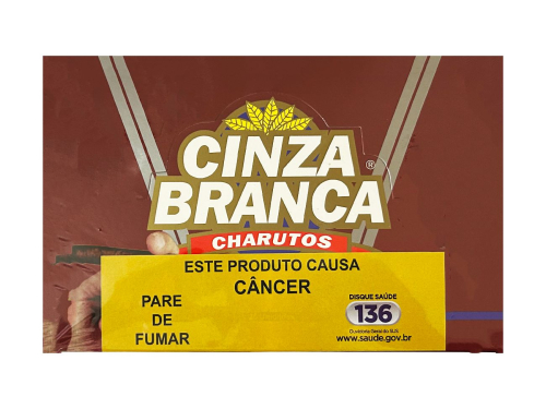 CHARUTO CINZA BRANCA CHOCOLATE CX PAP.C/25 (GEROSS)