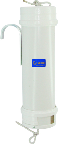 TRATADOR CANO PVC 35 X 10,0cm GROSSO C/ALCA (SOL E LUA)