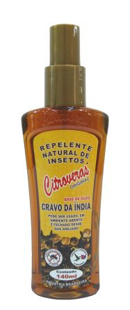 REPELENTE (CITROVERAS) C/OLEO CRAVO 140ML UN.