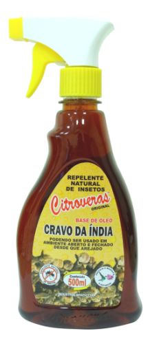 REPELENTE (CITROVERAS) C/OLEO CRAVO 500ML UN.