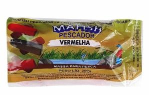 MASSA MAFISH VERMELHA 200gm C/ ALGODAO (NAO TROCAMOS)