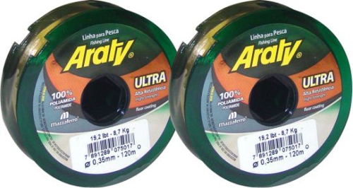 LINHA ARATY ULTRA FUME 120M - 0.20mm - 7,7Lbs CX C/10