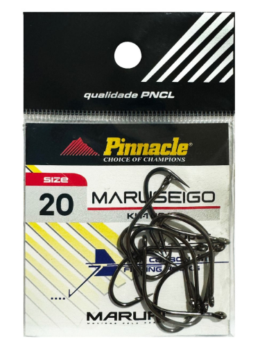 ANZOL PINNACLE MARUSEIGO BLACK N 8 CT C/20 UN