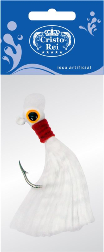 ISCA ARTIFICIAL XUXINHA ANTI ENROSCO BRANCA 6/0 - 10g