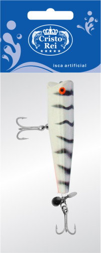ISCA ARTIFICIAL MADEIRA POPPER SP 8cm COR SORT