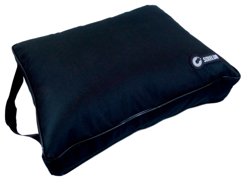 ALMOFADA FLUTUANTE PRETO 50x40x15cm (SOL E LUA)